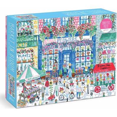 Galison Puzzle Blühender Markt 2000 Teile
