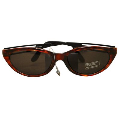 Vereinigte Farben der Sonnenbrille Braun Cat`s Eye Unisex