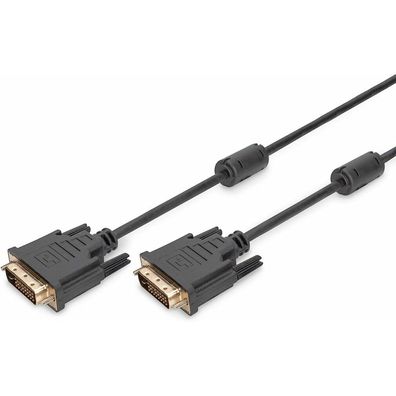 Digitus Anschlusskabel DVI > DVI (schwarz, 2 Meter)