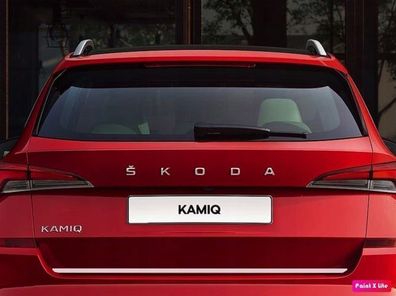 SKODA KAMIQ - Martig Chromleiste für Heckklappe Zierleiste Chrom