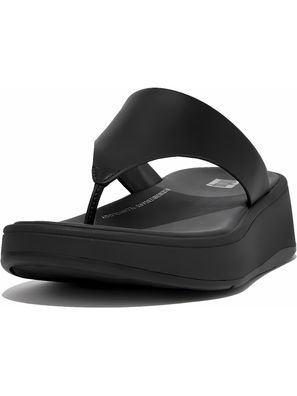 FitFlop Damen Flip Flops F-Mode Leather Flatform Toe-Post Sandals FW4