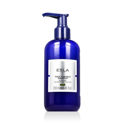 ESLA Italy Tägliches Shampoo für dickes Haar, 250 ml