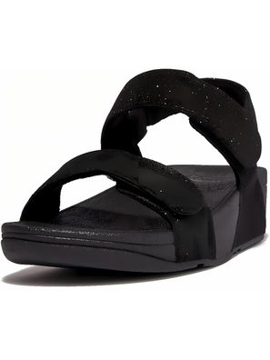 FitFlop Damen Sandalen Lulu Adjustable Shimmerlux Back-Strap Sandals GA2