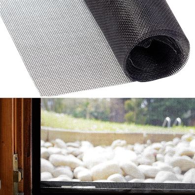 NEU Fenster Fliegengitter Fiberglas Meterware für Schutz Mücke Wespe Insekten