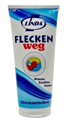 Linda Fleckenweg Wäsche Texstilien bleichmittelfreier Paste 200 ml