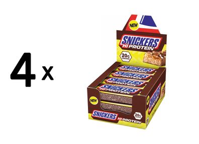 4 x Mars Protein Snickers High Protein Bar (12x55g) Original