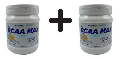 2 x Allnutrition BCAA Max Support, Orange - 500g