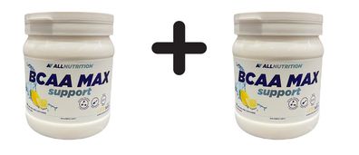 2 x Allnutrition BCAA Max Support, Lemon - 500g