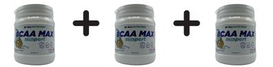 3 x Allnutrition BCAA Max Support, Tropical - 500g