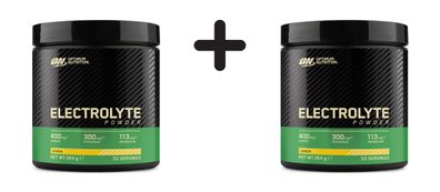 2 x Optimum Nutrition Electrolyte Powder (264g) Lemon