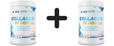 2 x Allnutrition Collagen, Strawberry - 480g