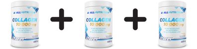 3 x Allnutrition Collagen, Strawberry - 480g