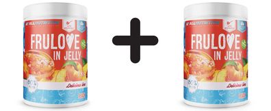 2 x Allnutrition Frulove In Jelly, Peach - 1000g
