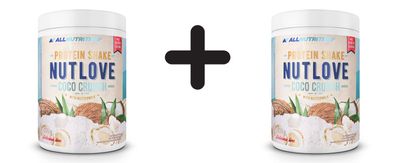 2 x Allnutrition Nutlove Protein Shake, Coco Crunch - 630g