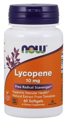 Lycopene, 10mg - 60 softgels