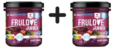 2 x Allnutrition Frulove Jammix, Forest Fruits - 300g