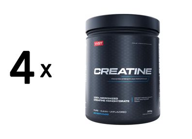 4 x VAST Creatine Ultra Pure (300g)