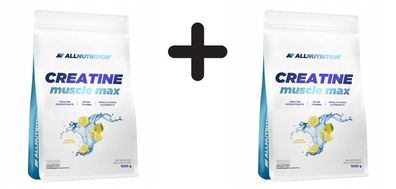 2 x Allnutrition Creatine Muscle Max, Lemon - 1000g