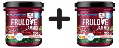 2 x Allnutrition Frulove Jammix, Cherry - 300g