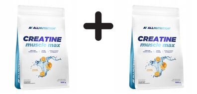 2 x Allnutrition Creatine Muscle Max, Orange - 1000g