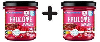 2 x Allnutrition Frulove Jammix, Raspberry - 300g