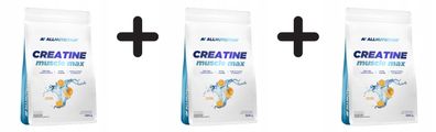 3 x Allnutrition Creatine Muscle Max, Orange - 1000g