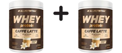 2 x Allnutrition Whey Protein, Caffe Latte - 400g