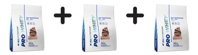 3 x Allnutrition Pro Whey, Chocolate - 500g