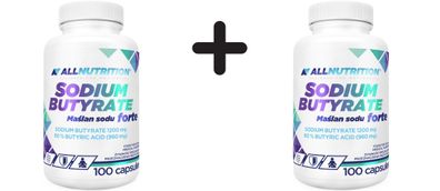 2 x Allnutrition Sodium Butyrate Forte - 100 caps
