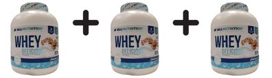 3 x Allnutrition Whey Delicious, Cookie - 2270g