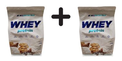 2 x Allnutrition Whey Protein, Chocolate-Cookie - 2270g