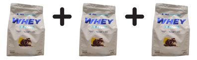 3 x Allnutrition Whey Protein, Chocolate Banana - 2270g