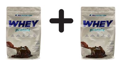 2 x Allnutrition Whey Protein, Chocolate - 2270g
