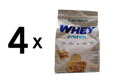 4 x Allnutrition Whey Protein, Apple Pie - 2270g