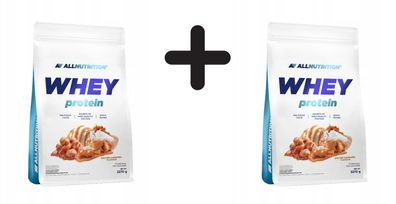 2 x Allnutrition Whey Protein, Salted Caramel - 2270g