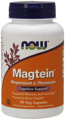 Magtein Magnesium L-Threonate - 90 vcaps