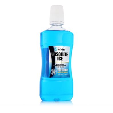 Zidac Laboratories Zidac Laboratories Absolute Ice Coolmint Mouthwash 500 ml