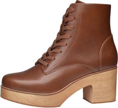 Sanita Damen Stiefel Wood-Colo Plateau Boot 471320
