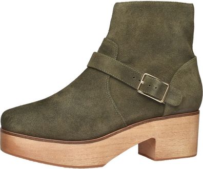 Sanita Damen Stiefel Wood-Celi Plateau Boot 471180