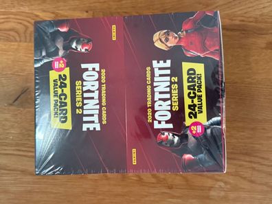 Panini Fortnite Cards Serie 2 US Fat Pack Display Box 10 Packs
