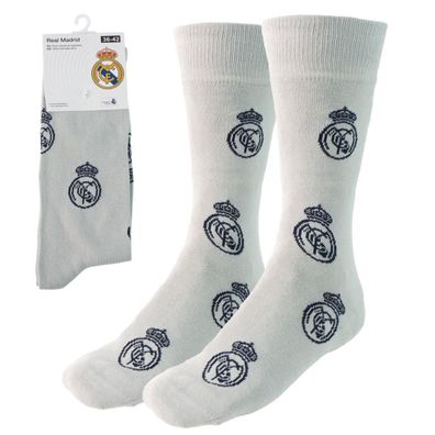 Real Madrid Erwachsene Socken Alltag Freizeitsocken Baumwollmix