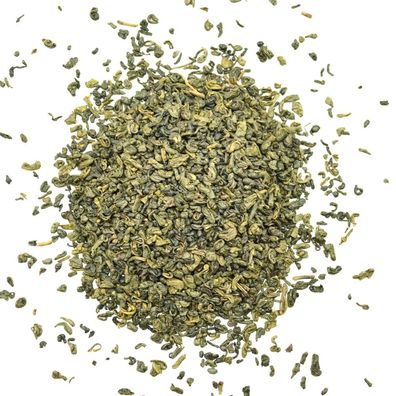 Grüner Tee Gunpowder Pinyin zhu cha der Perlen-Tee aus China | 100g