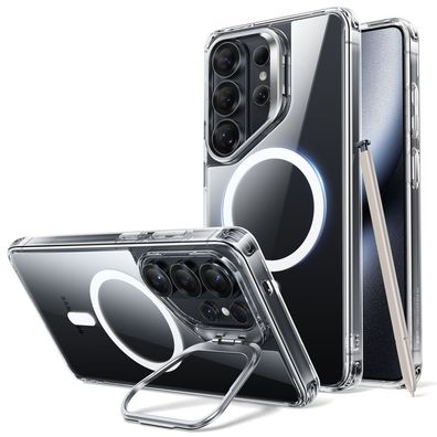 ESR Classic Hybrid Kickstand für Samsung Galaxy S26 Ultra Klar Magnetisch Handyhülle