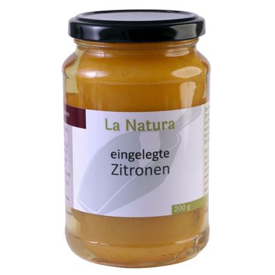 Eingelegte Marokkanische Salzzitronen für Tajine-Rezepte 200g