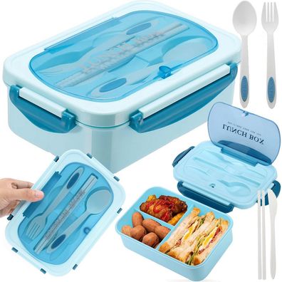 Lunchbox mit Fächern für Besteck