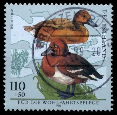 BRD 1998 Nr 2017 zentrisch gestempelt X6C947A