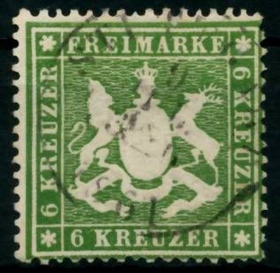 Württemberg Ausgabe VON 1860 61 Nr 18x zentrisch gestempelt X6BBB82