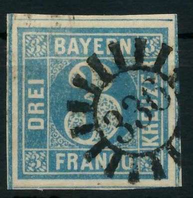 BAYERN Mühlradstempel AUF Nr 2Ia gMR 336 ZENTR- X882056