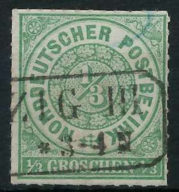 Norddeutscher BUND NDP Nr 2 gestempelt X63B5AA