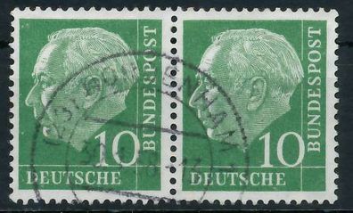BRD BUND DS HEUSS 1 Nr 183x gestempelt WAAGR PAAR X69B852